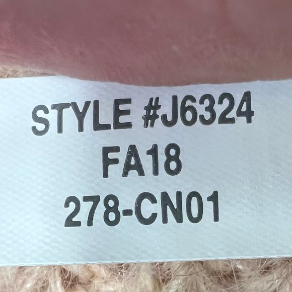 J. Crew Point Sur Light Pink Wool Mohair Blend Oversized Turtleneck Swea… - Picture 4 of 8